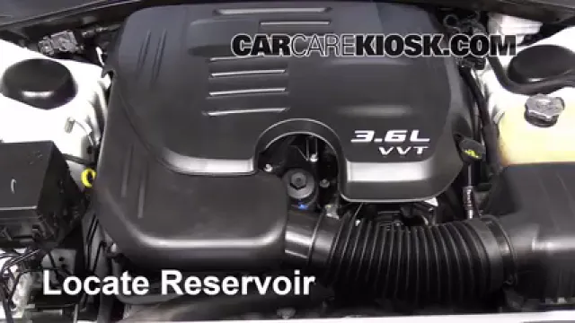 2013 Dodge Charger SE 3.6L V6 FlexFuel Windshield Washer Fluid Add Fluid
